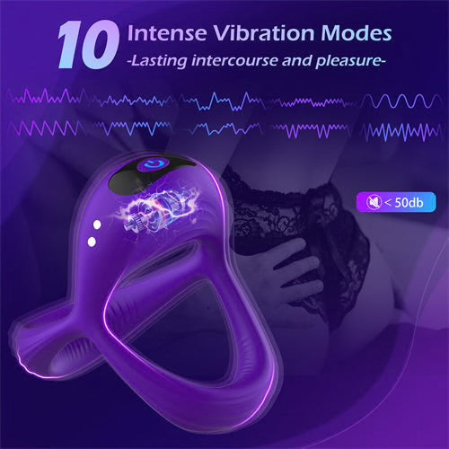 VIBRO RING - DELAY EIACULATION AND HARDER